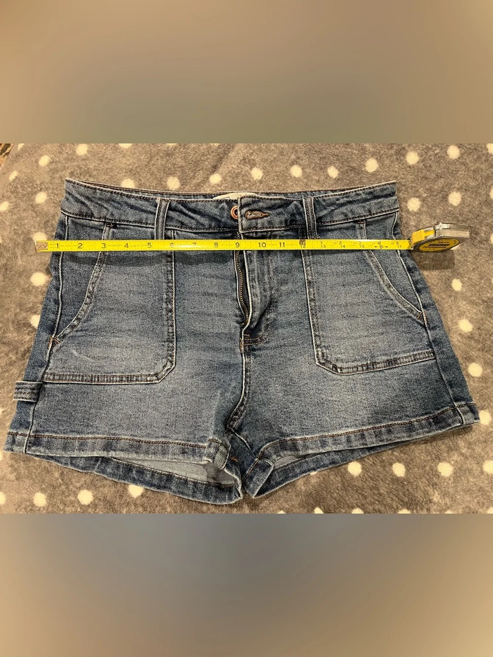 Celebrity Pink Blue Denim Shorts